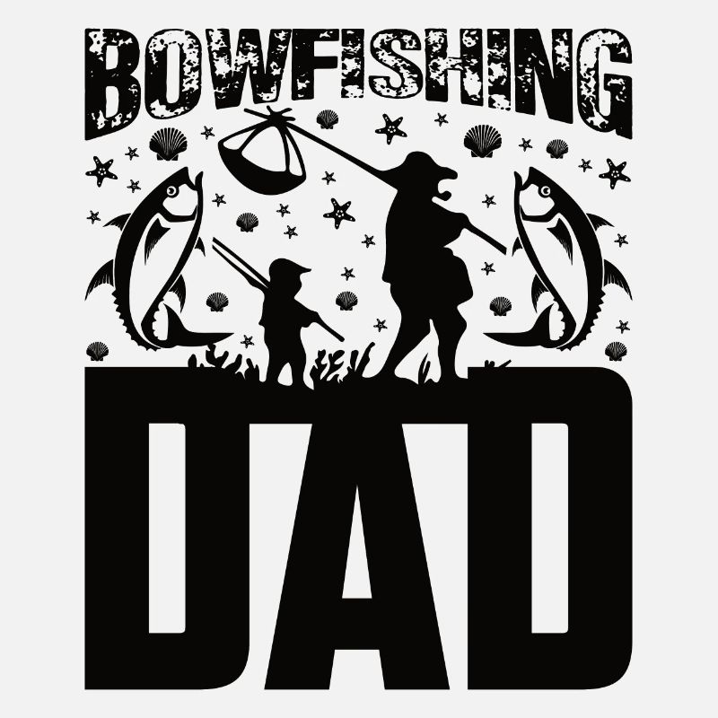Bogenfischer Bogenfischen Bogenangeln Vater Papa