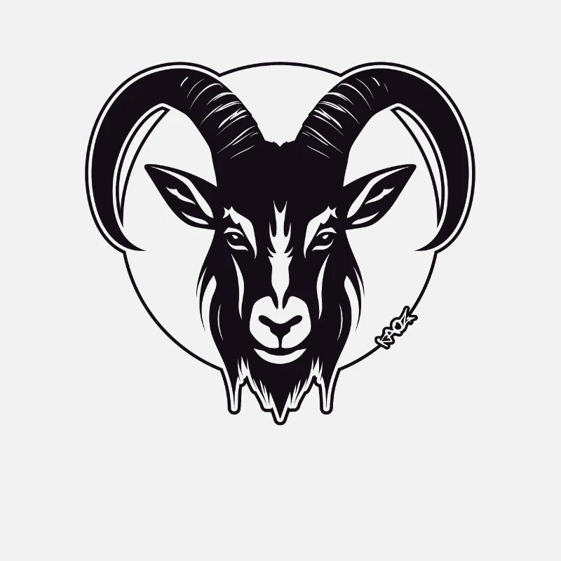 The Shadow Goat, a billy goat