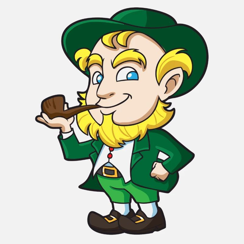 Leprechaun Pipe Charm
