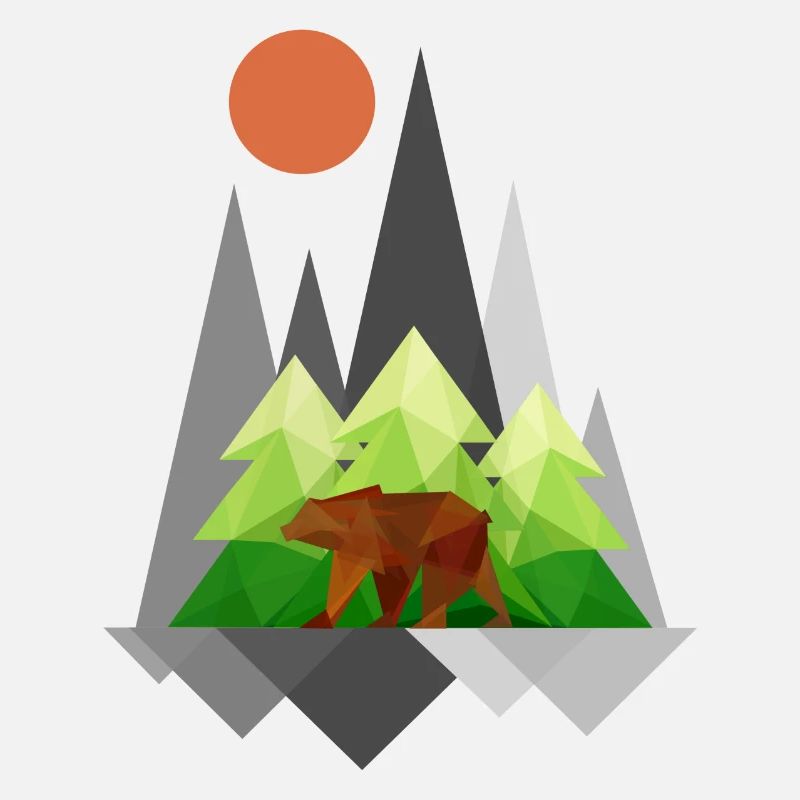Ours dans le désert
