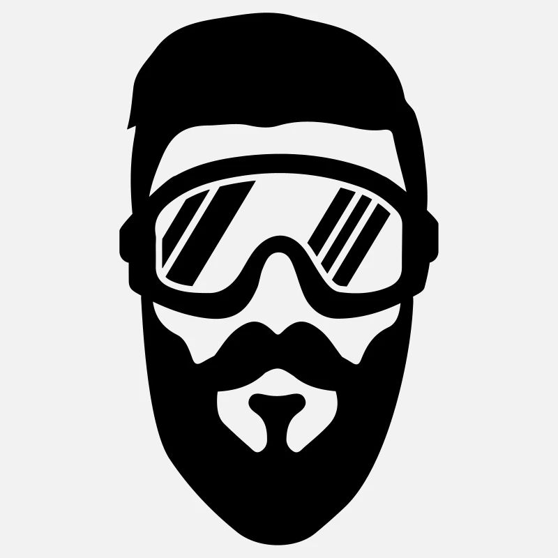lunettes de ski barbe
