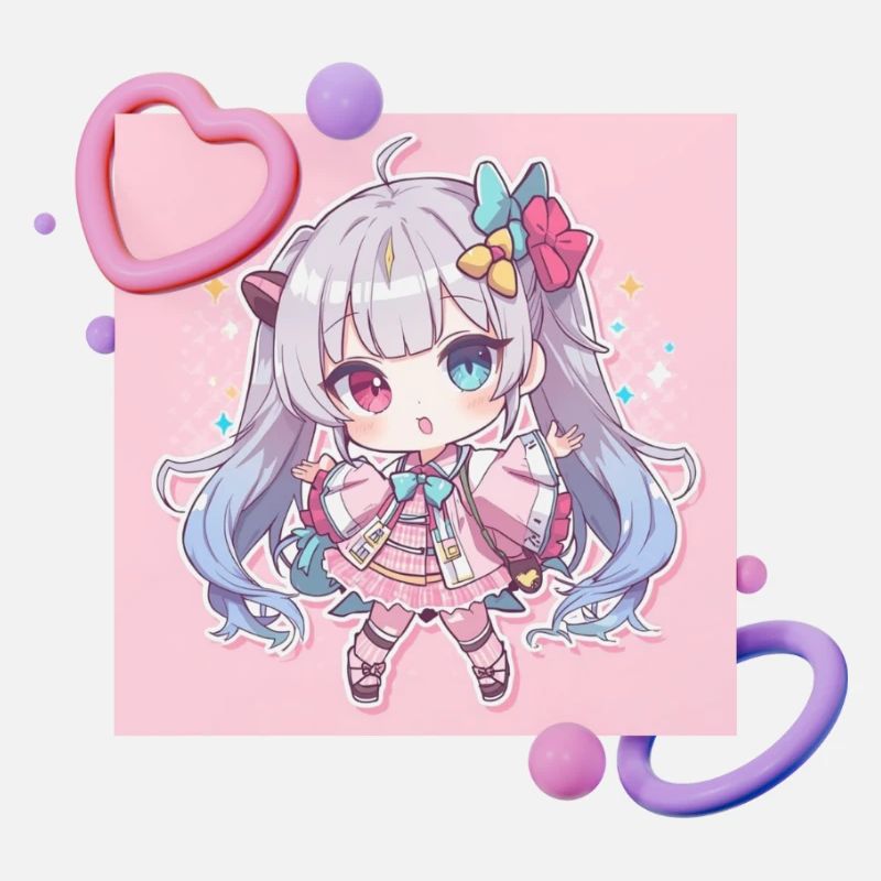 Pastel Chibi Heart Accent