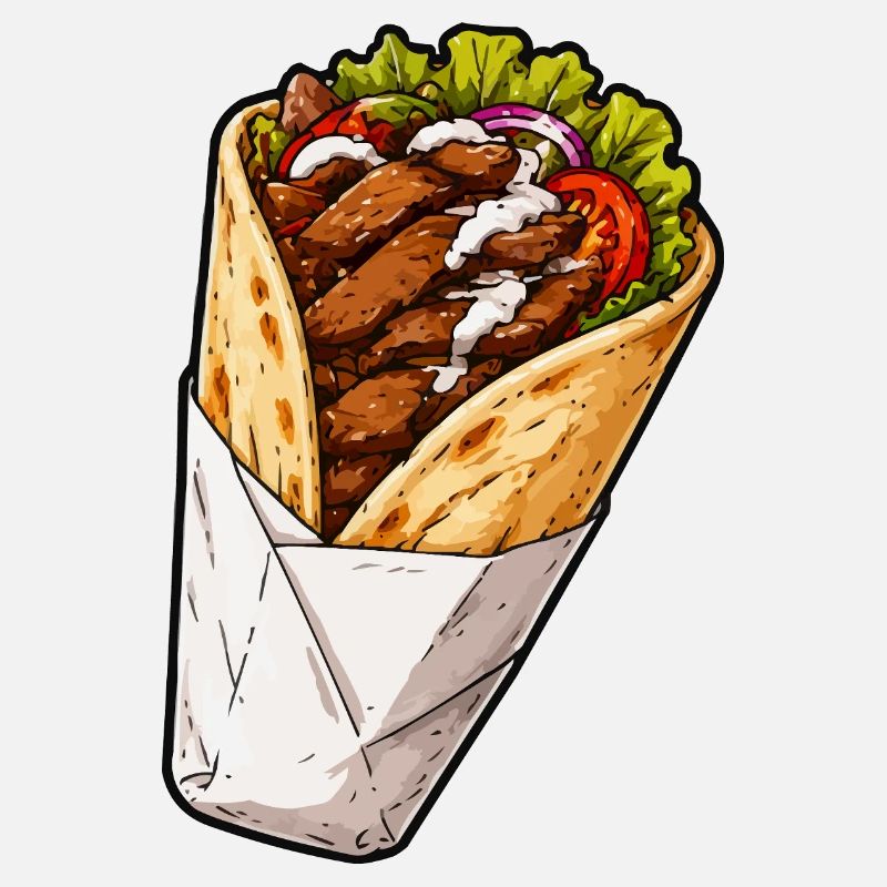 Crispy Chicken Burrito Wrap