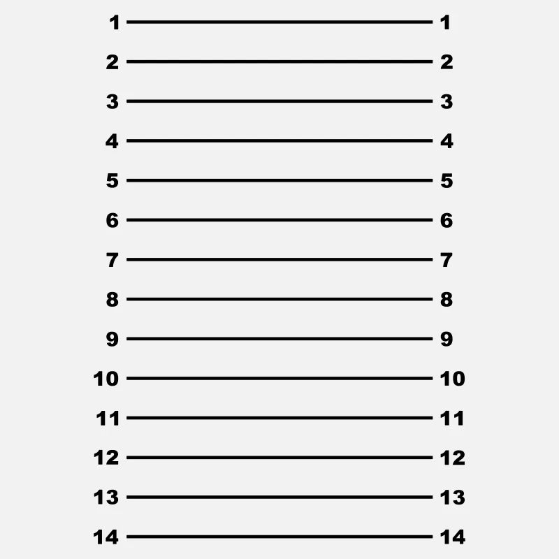 Length Check T-Shirt Plain