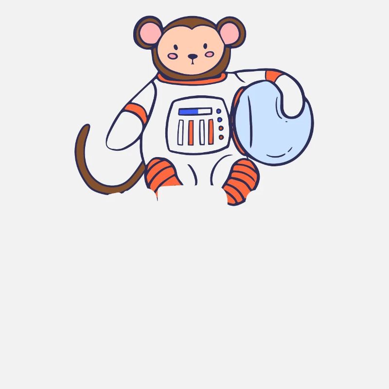 Monkey Moon Universe astronaute de l’espace