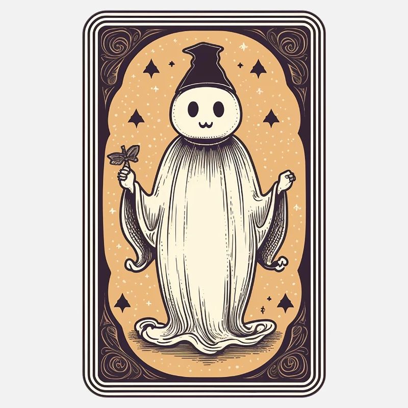 Glücklicher Geist Tarot Karte