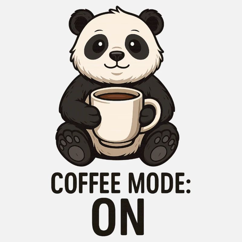 Mode Panda Café sur la conception d’animaux