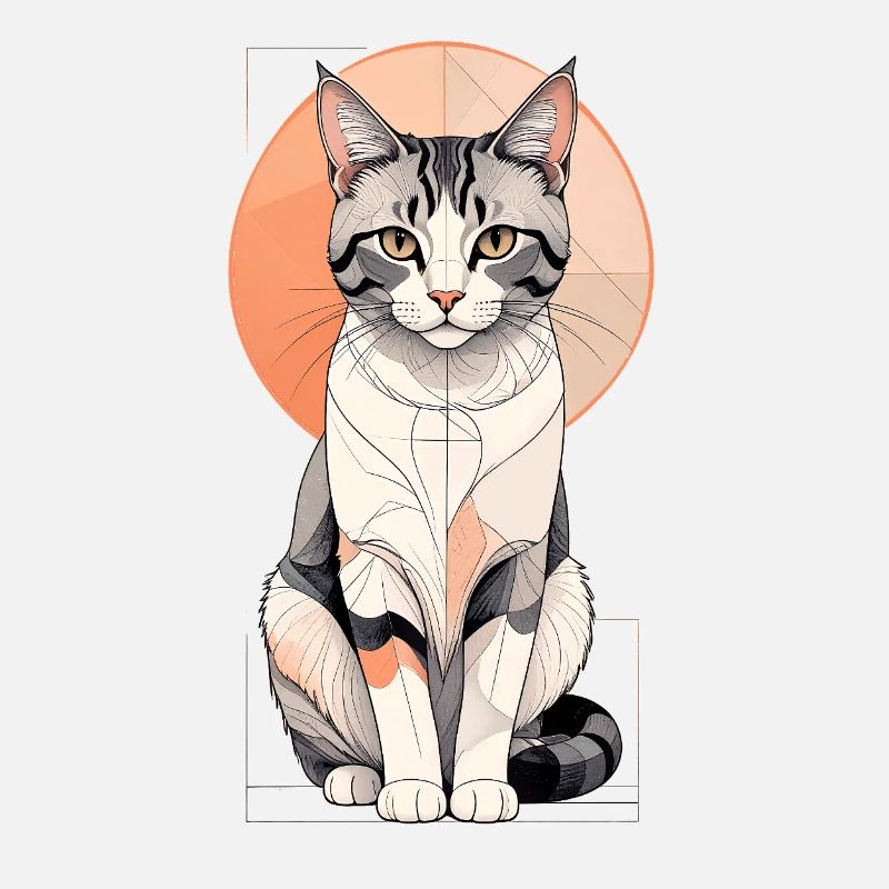 Pose géométrique du chat en orbite