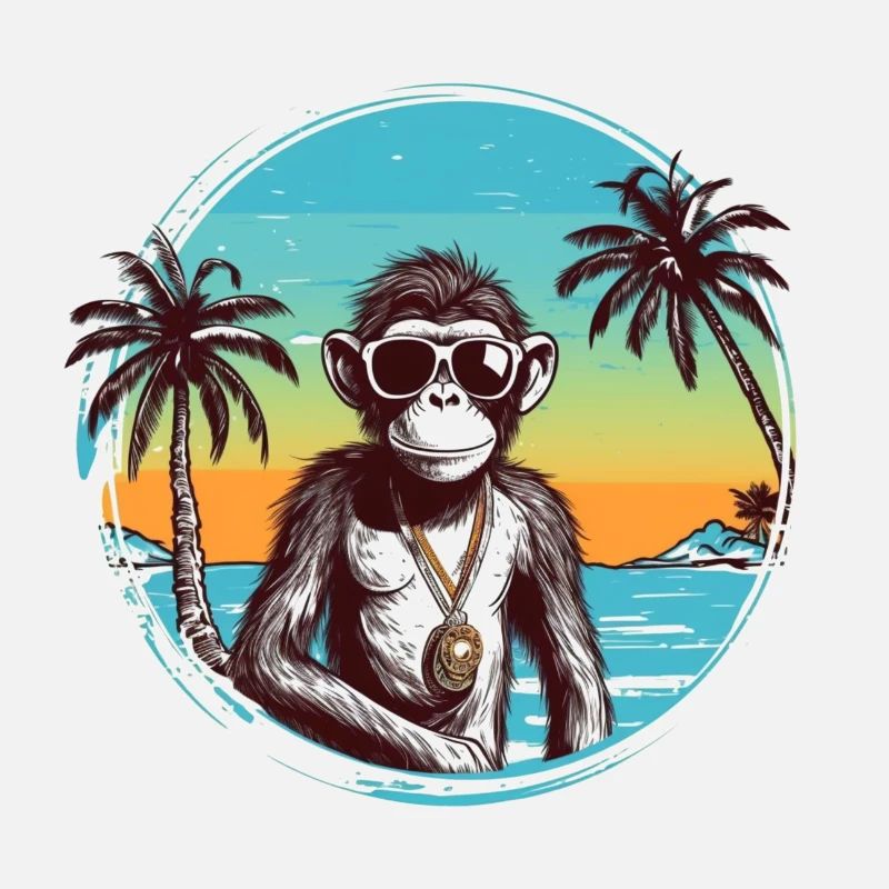 Cool Monkey*Summer Beach Design
