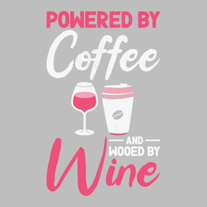 Coffee Wine Drinking Caffeinated Wine Drinker