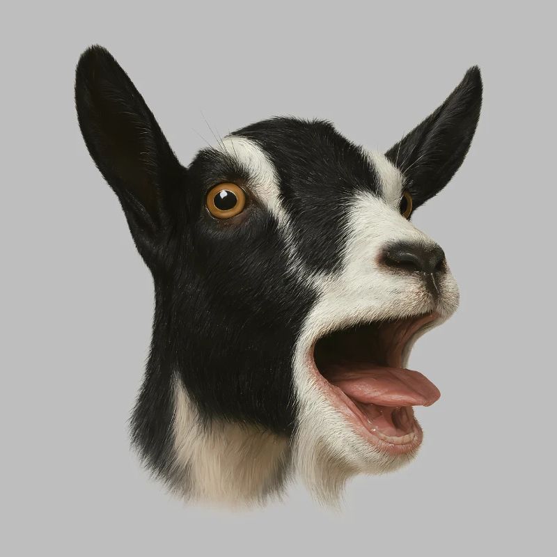 Chèvre Chèvre Élevage Chèvre Fermier Chèvre Noire