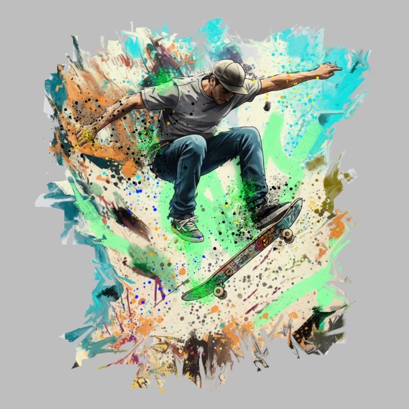 Skateboarding