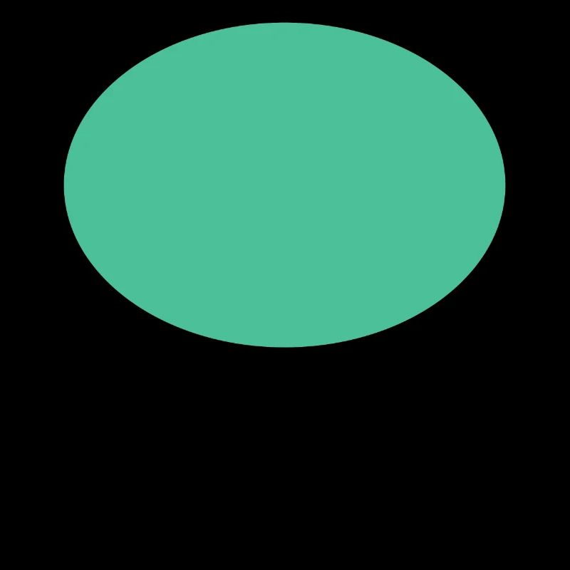 Ovale vert Conception simple