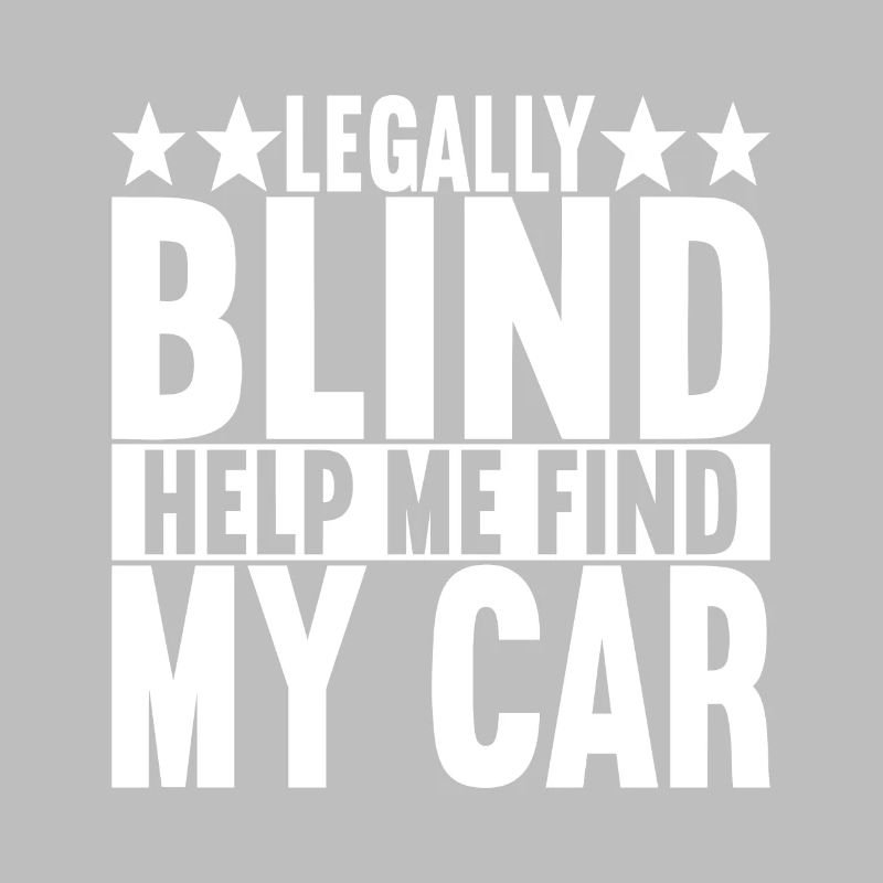 Blind visual impairment