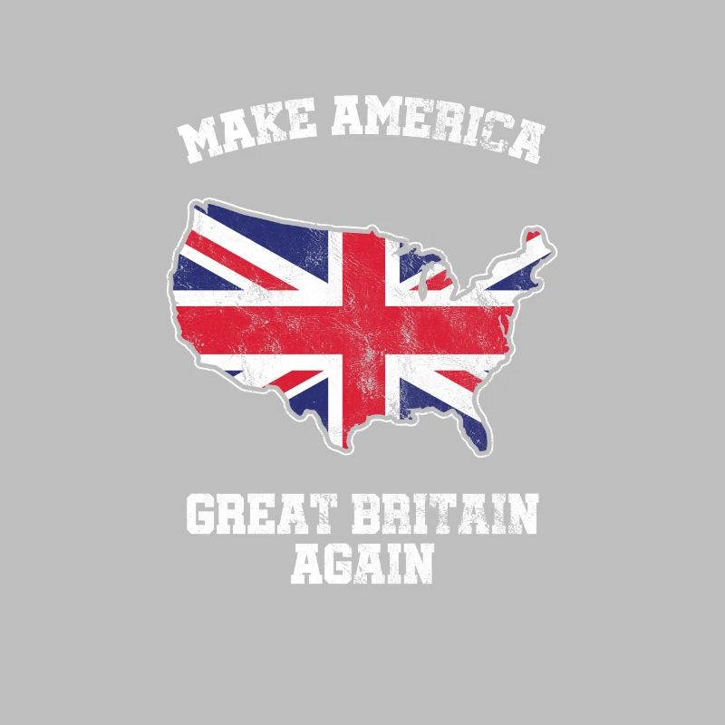Make America Great Britain Again Drapeau britannique