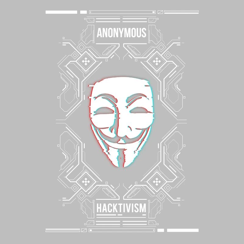 Anonymous Hacker Glitch HACKTIVISM