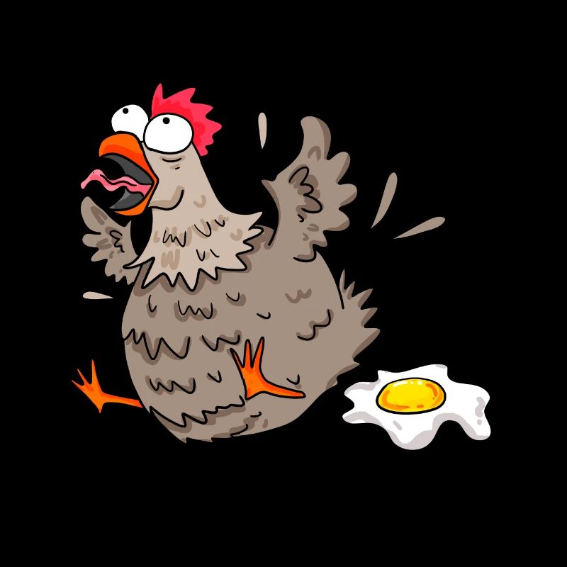 Funny chicken
