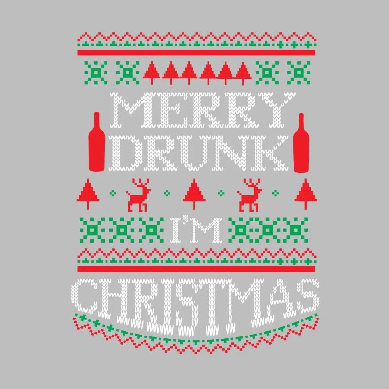Merry Drunk I'm Christmas - Pull de Noël laid