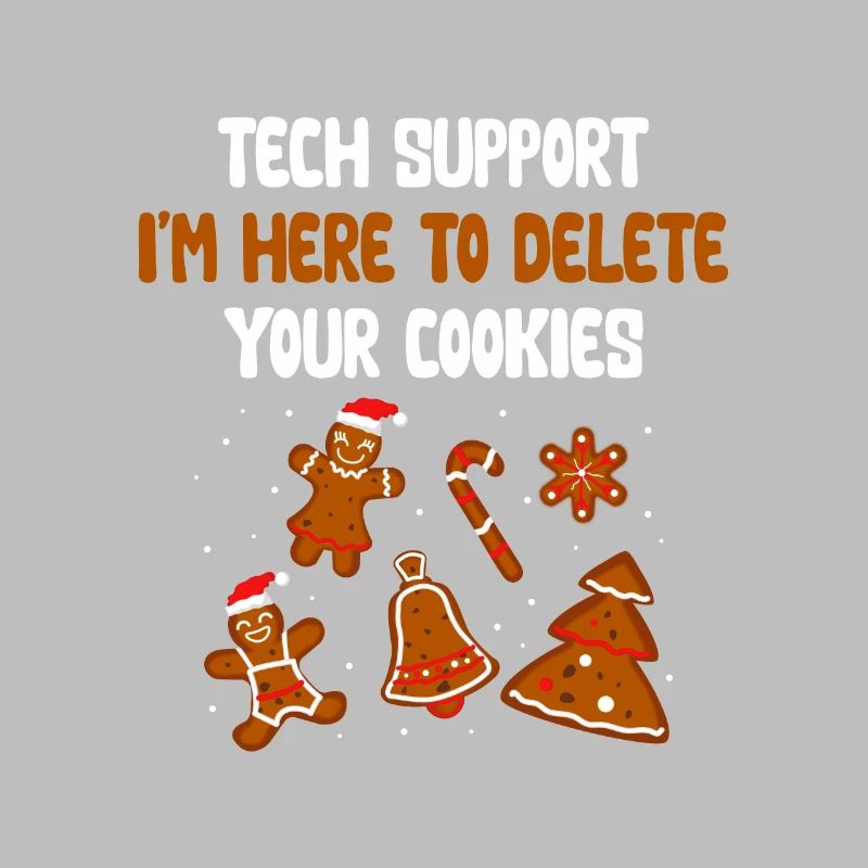 Support technique Noël biscuits IT