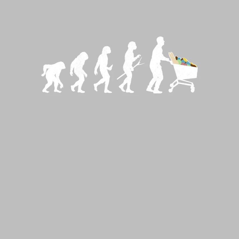 Supermarché panier shopping clients Evolution