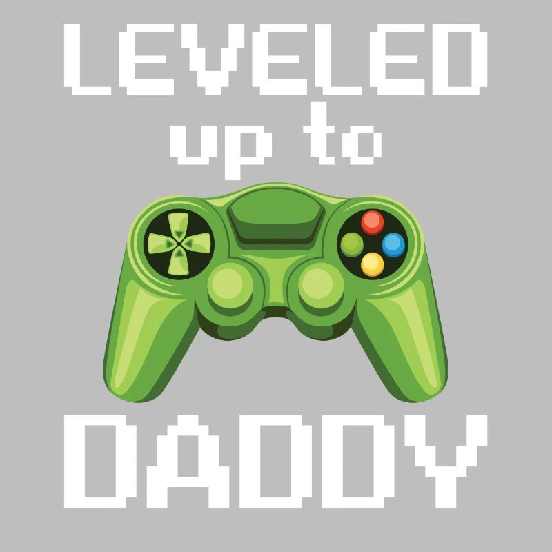 Leveled Up To Daddy Game Controller