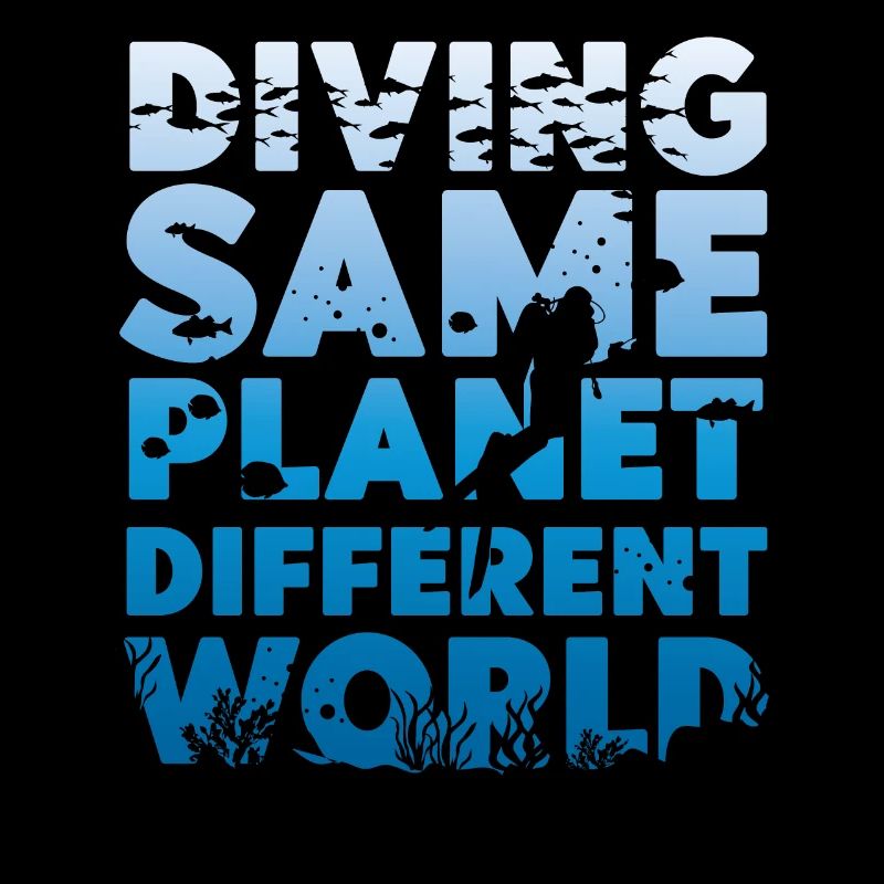 Scuba Diving Diver Diving Same