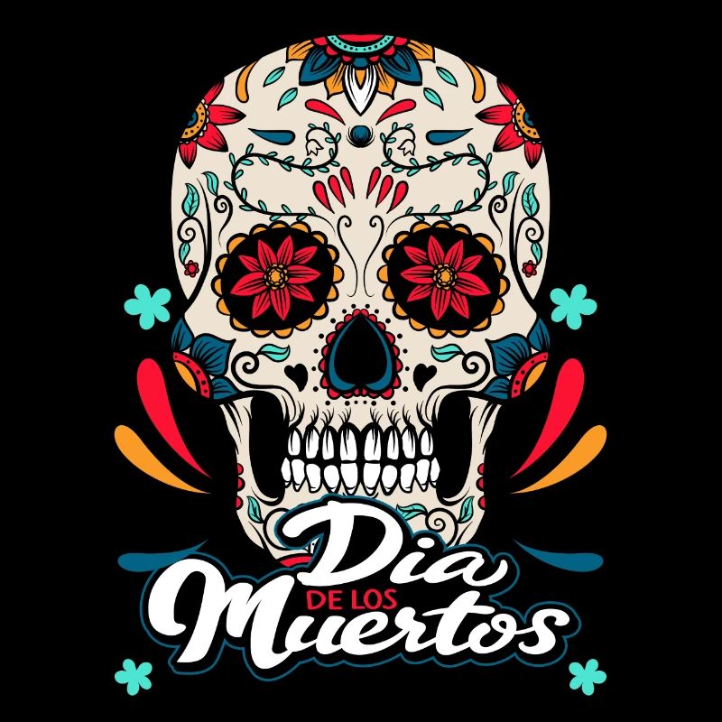 Sugar Skull Dia de los Muertos Gift