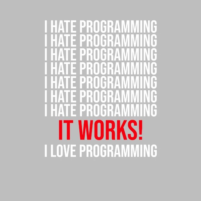 Programmierer Ich Hasse Programmieren