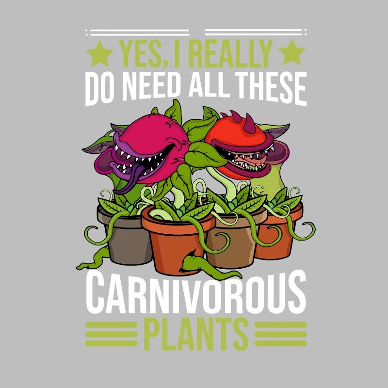 Carnivorous plants Venus flytrap