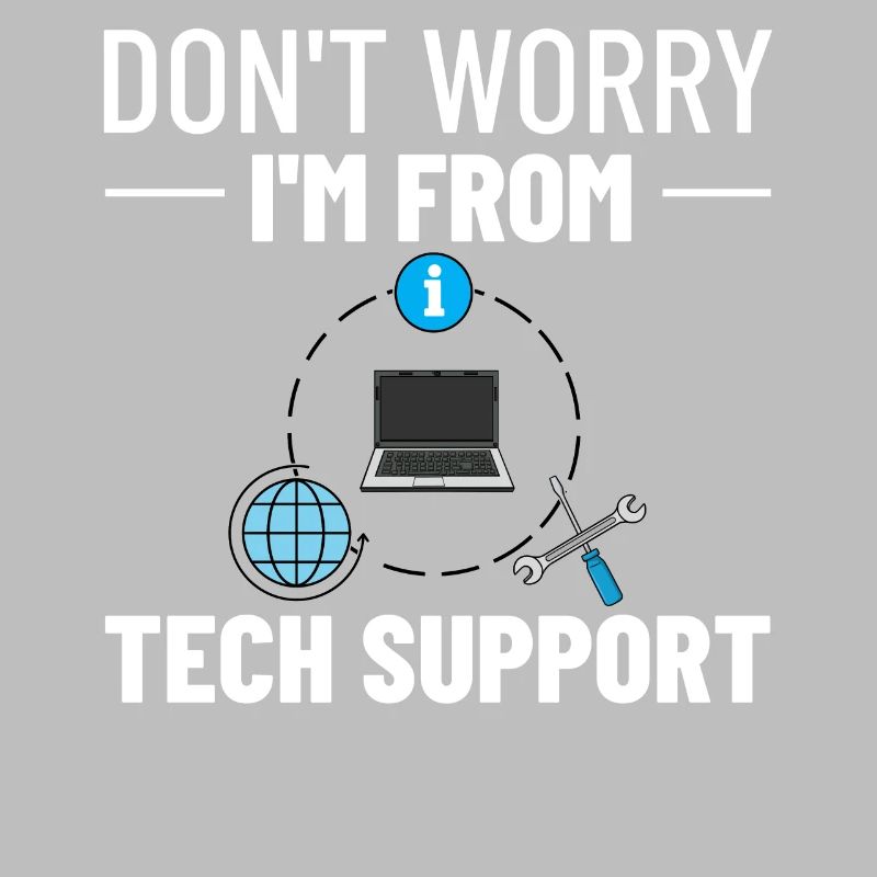 Tech Support IT Technischer Hilfe Helpdesk