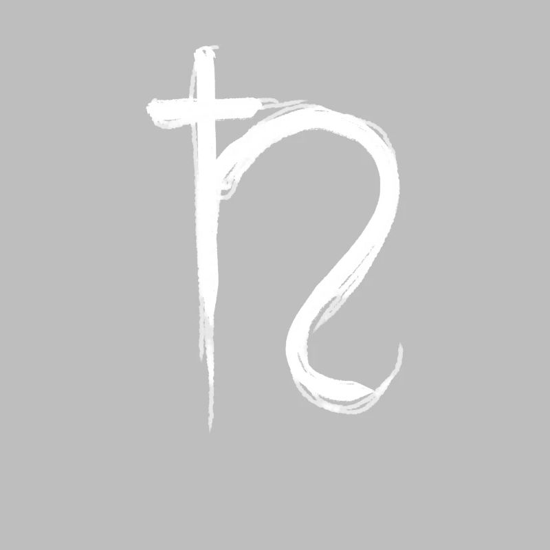 Symbole d’astrologie de Saturne