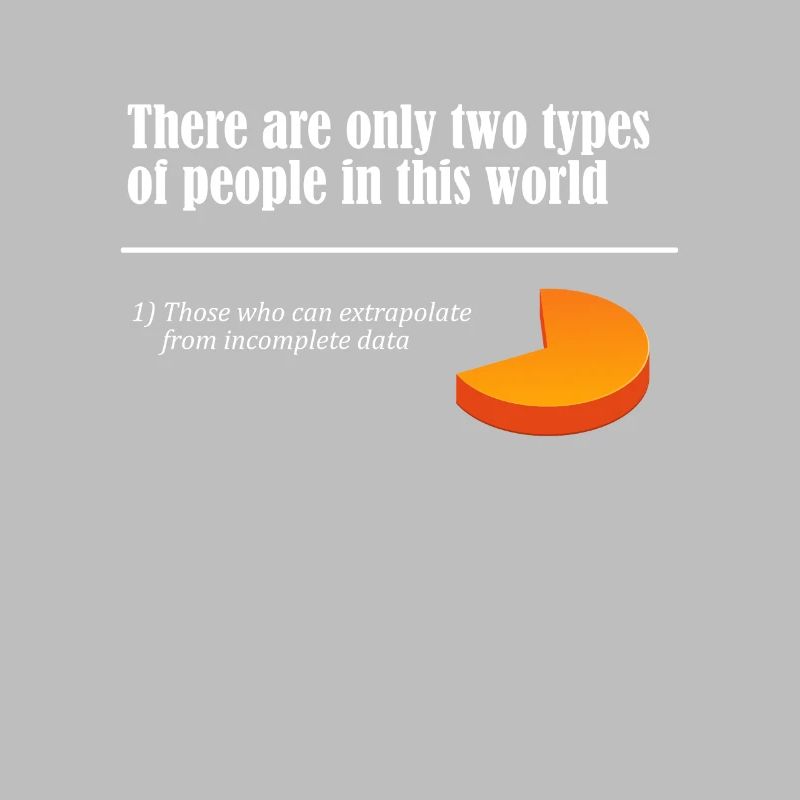 Two Types of People Extrapolate Incomplete Data