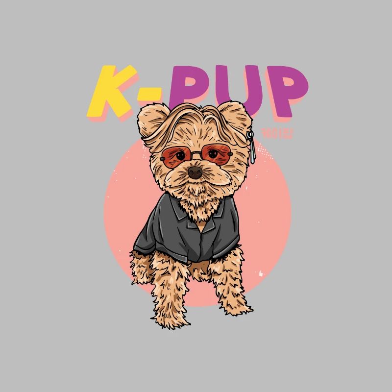 K Pop Chien Pop coréenne
