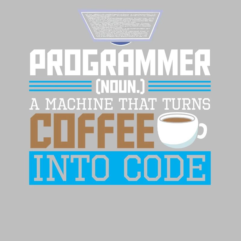 Programmeur Une machine qui transforme le café en code