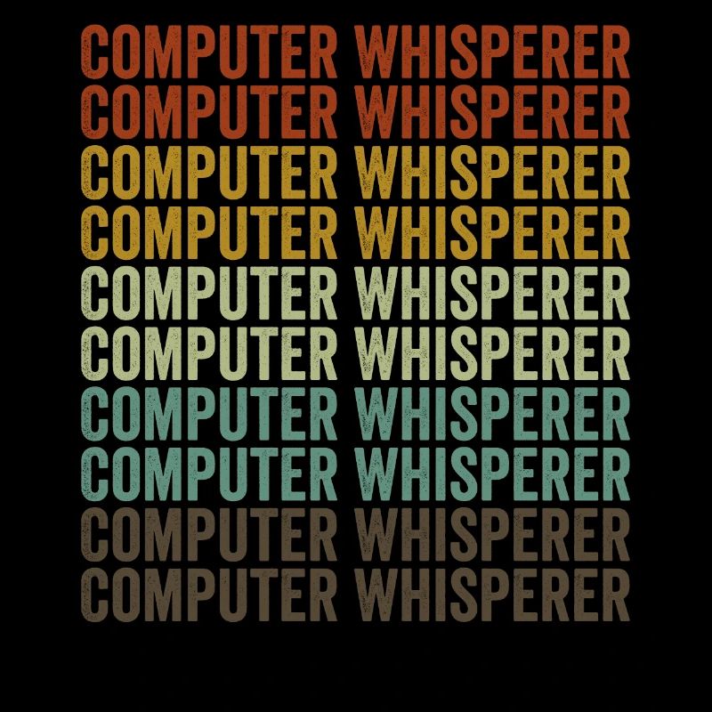 Computerflüsterer Computer Nerd IT Helpdesk