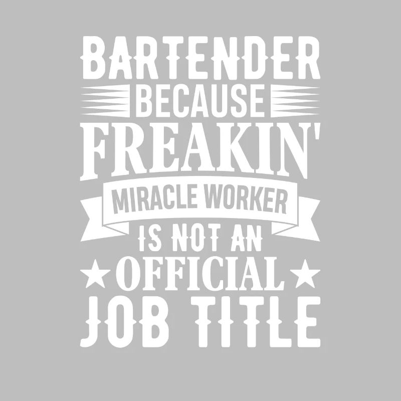 Kellnerin Barkeeper Kellner Kellner