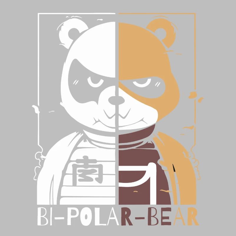 Bipolarer Polar Bär oder Eisbär