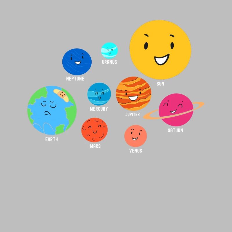 Solar System, Planets, Science Space, Astrology