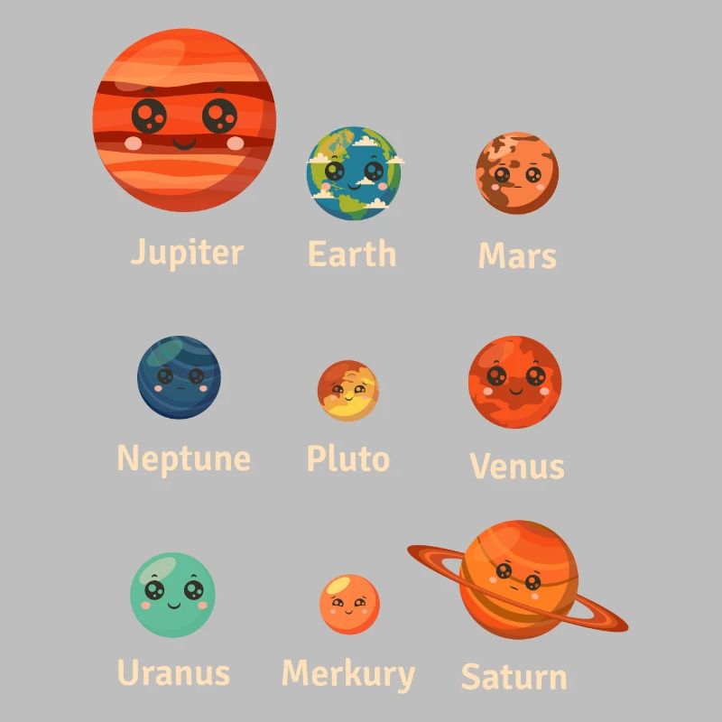 Solar System, Planets, Science Space, Astrology