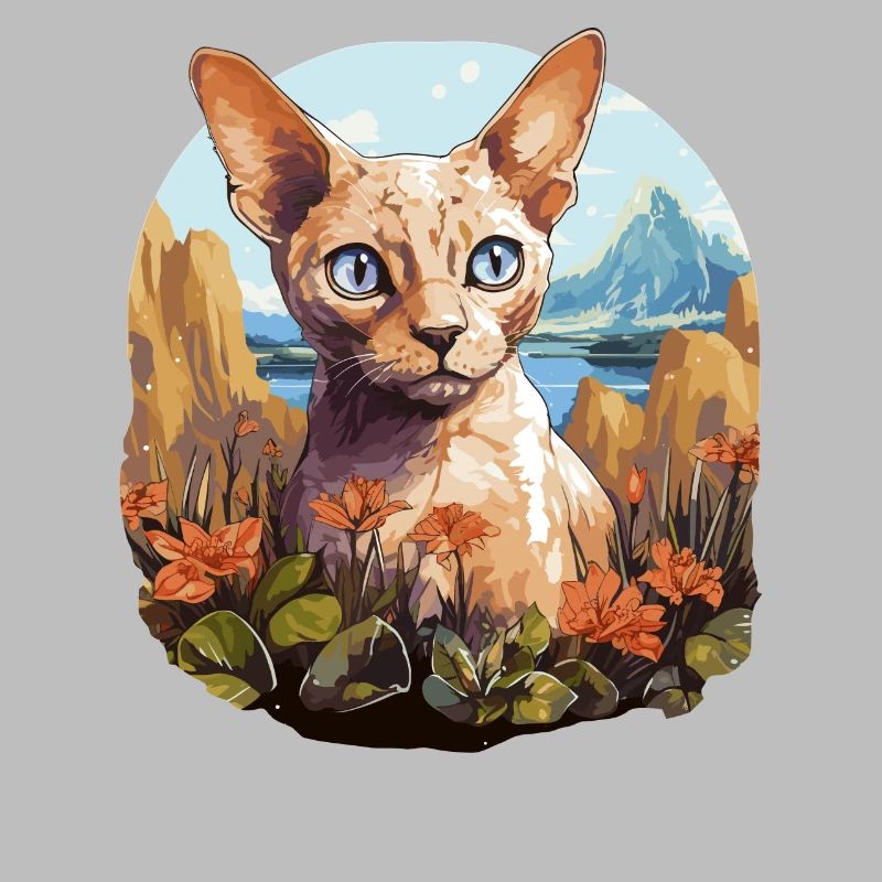 Devon Rex Kätzchen Devon Rex Katze