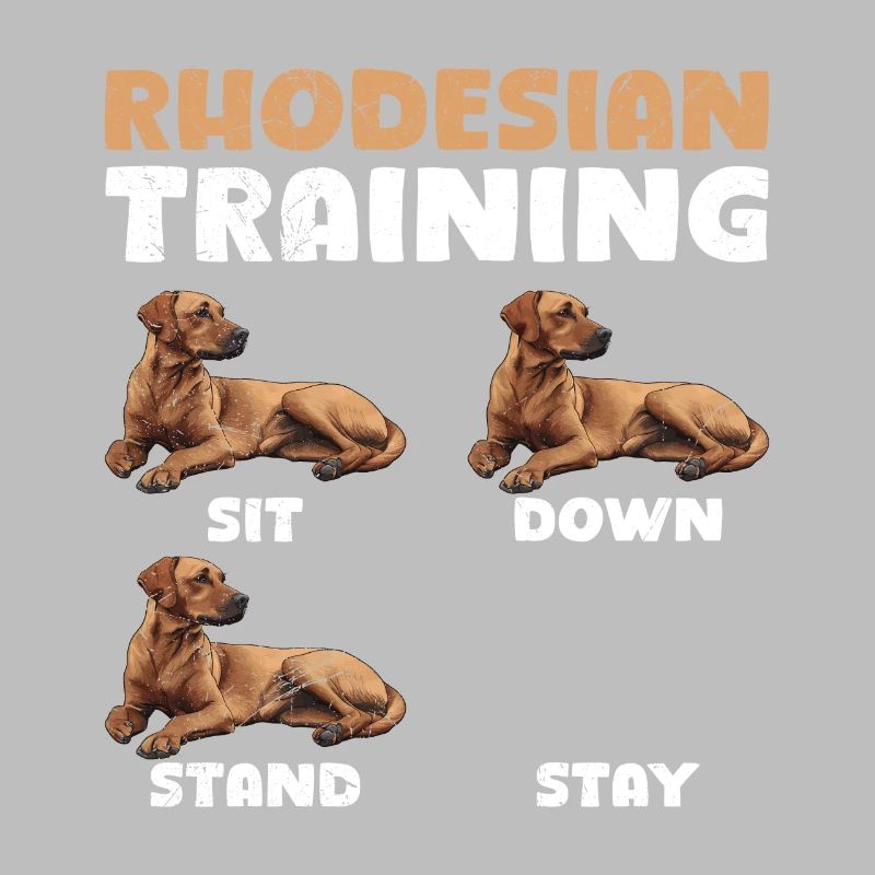 RHODESIAN RIDGEBACK TRAINING Funny Ridgeback
