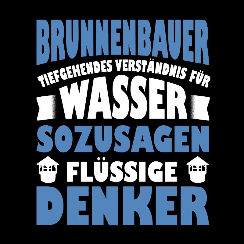 Fountain Builder Saying Liquid Thinkers