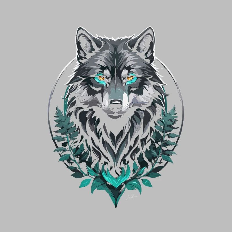 Forest Arctic Wolf