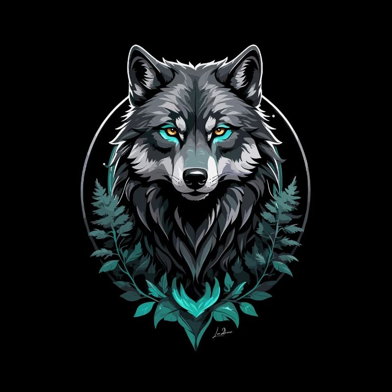 Forest Arctic Wolf