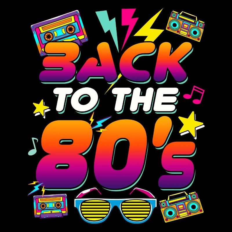 80s Retro 80s Saying