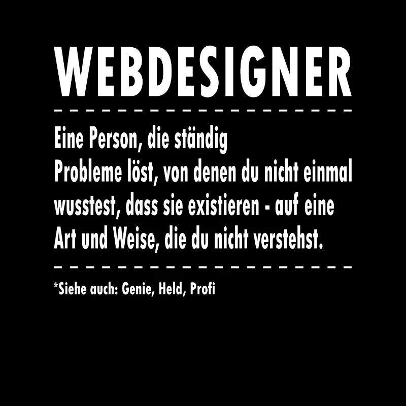 Web Entwickler Webdesigner Definition