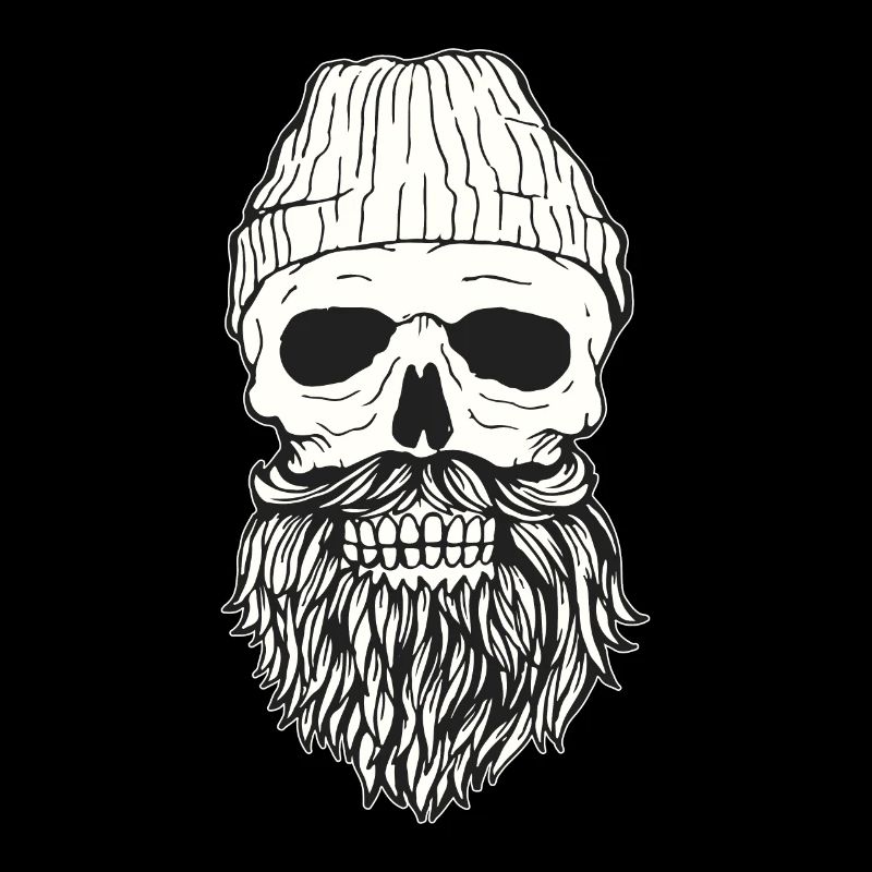 Hipster skull