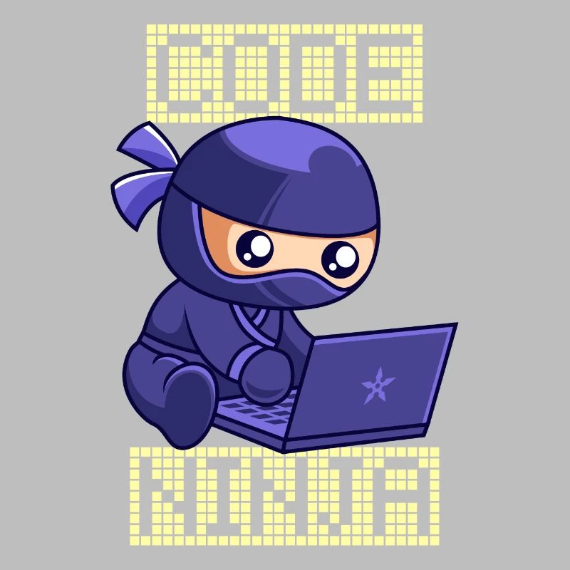 Code Ninja Coder Sofware Entwickler Programmierer