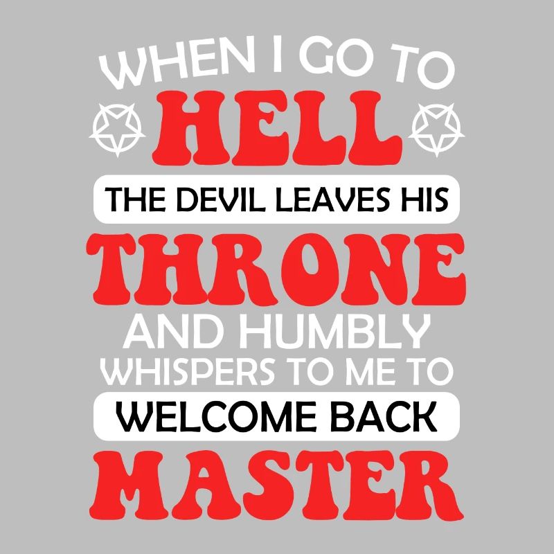 Sarcasm Devil Joke Satan Antichrist Evil Common