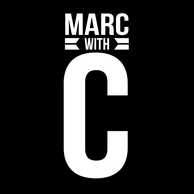 Marc with C First Name Gift Ideas